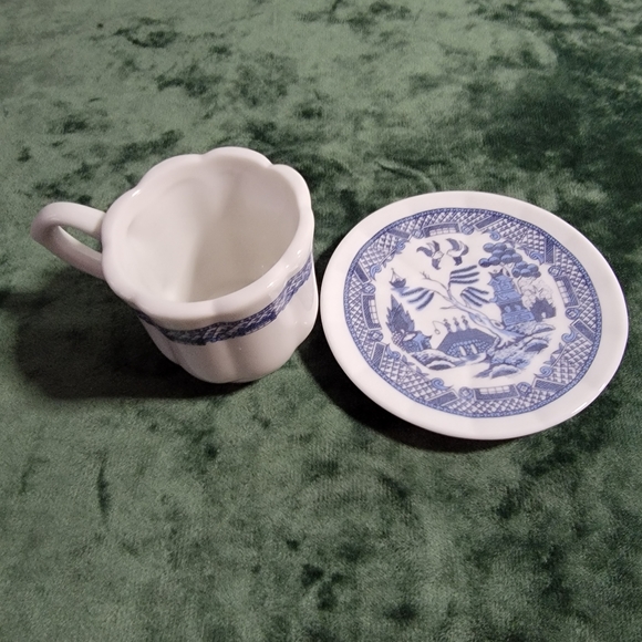 Child Size Porcelain Mug and Saucer Set - Picture 2 of 7